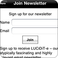 Vermont Mobile App Design - Mailing List